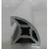 12-023 Perfil de aluminio 20x20 Radio