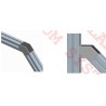 22-225 Conector angular 45° para perfil 45