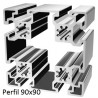 14-099 Perfil de aluminio 90x90