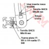 17-010 Rotula 45 sin freno