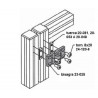 23-025 Bisagra metalica 40/45/50