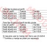 17-821-3 Placa giratoria 30/40/45