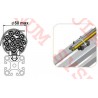22-201 30 Multibloque sujetador cable